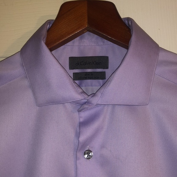 Calvin Klein Men’s Button Down Size 15 34/35 - Picture 3 of 8
